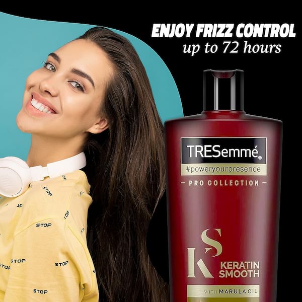 Tresemme Keratin Smooth Shampoo, 400 ml 3 Tresemme Keratin Smooth Shampoo, 400 ml - Image 3