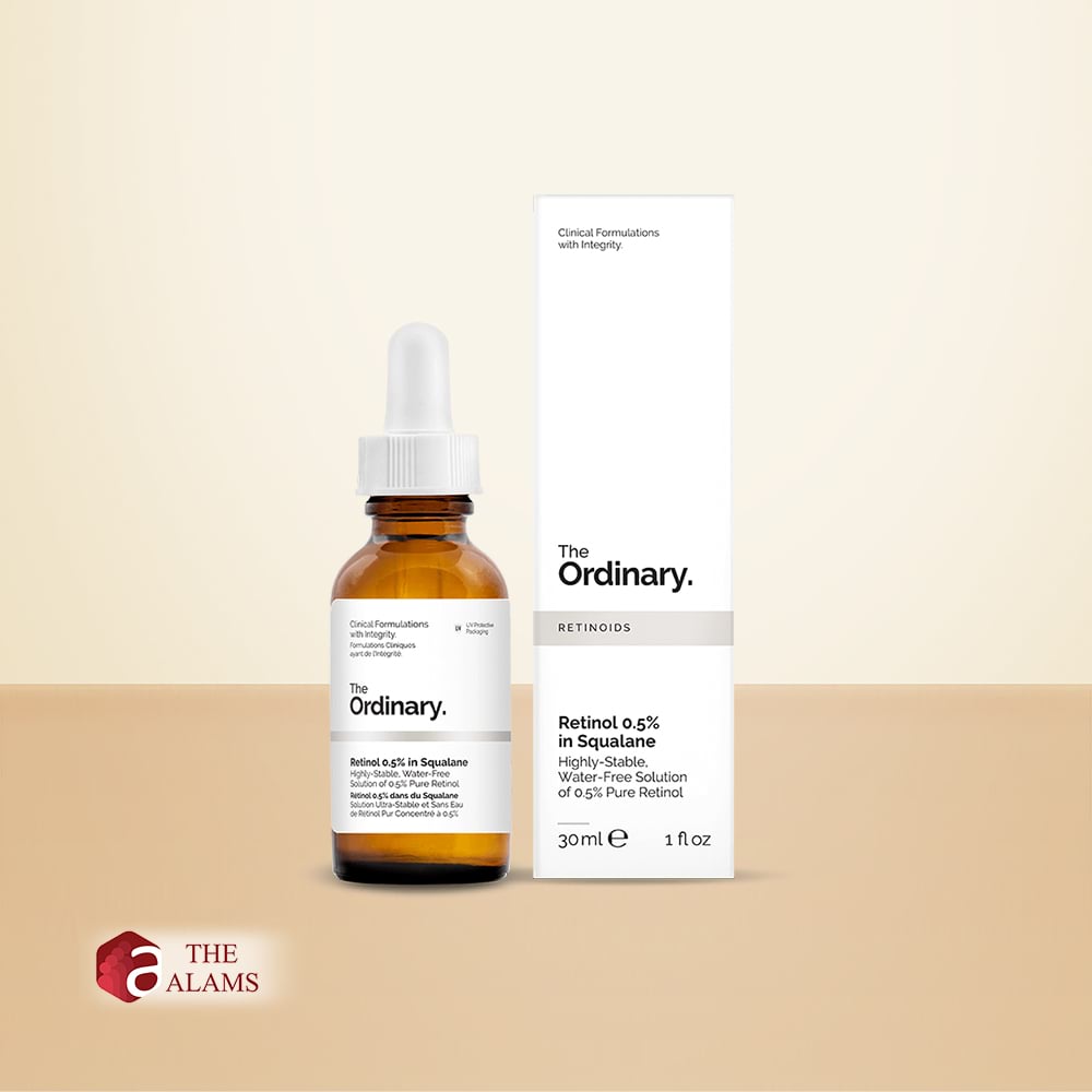 The Ordinary Retinol 0.5% In Squalane Serum, 30 ml- For Anti Ageing 1 The Ordinary Retinol 0.5% In Squalane Serum, 30 ml- For Anti Ageing