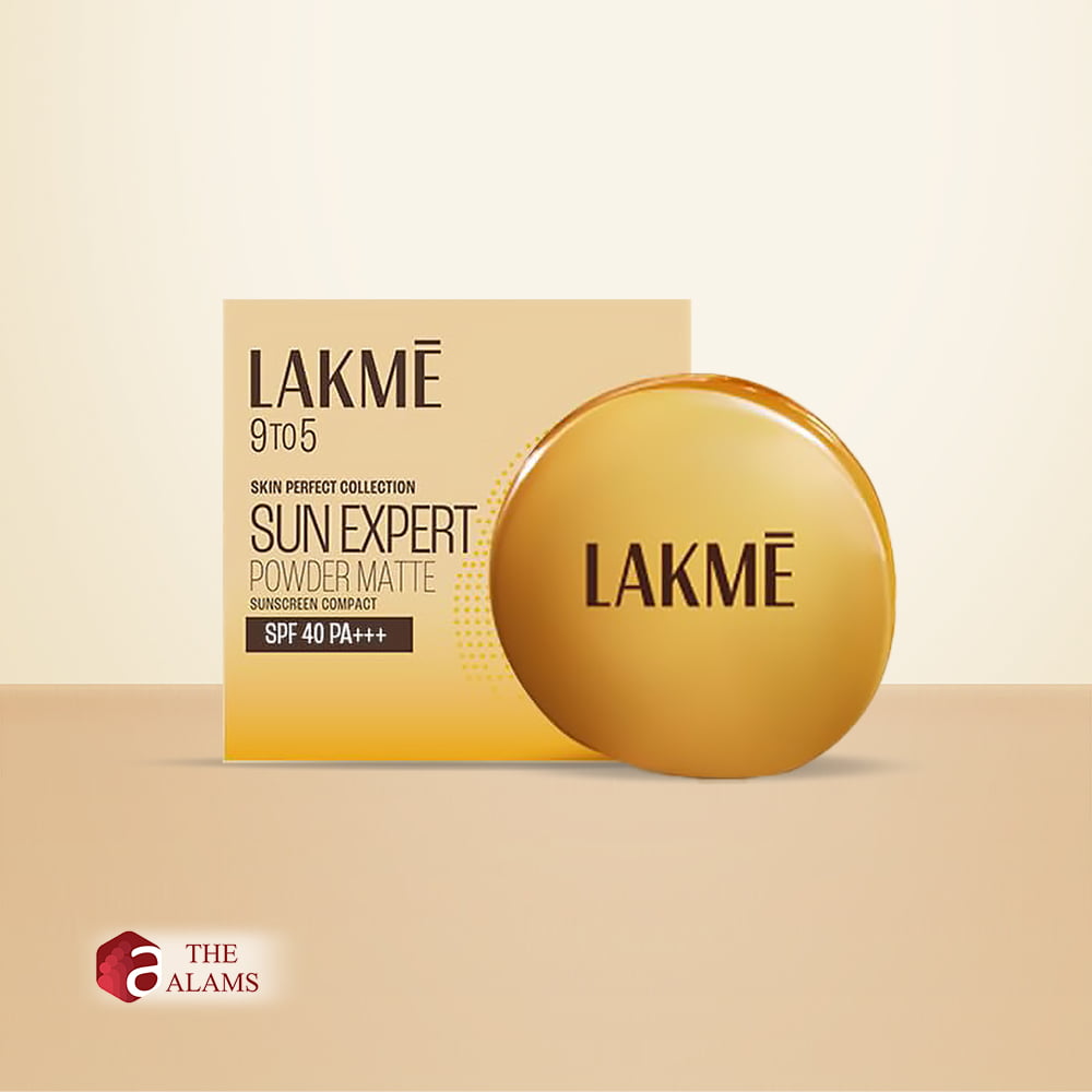 Lakme 9 to 5 Sun Expert Matte Compact Sunscreen Powder SPF 40++ 1 Lakme 9 to 5 Sun Expert Matte Compact Sunscreen Powder SPF 40++