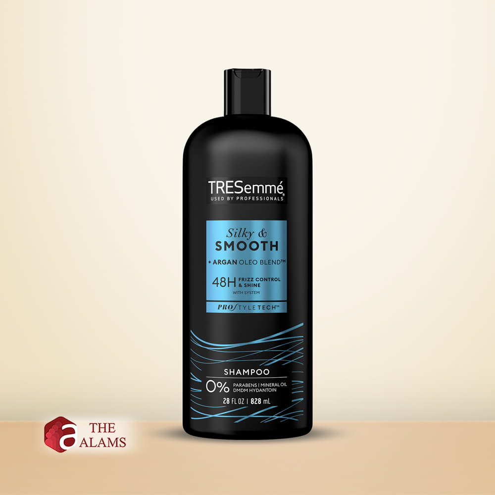 Tresemme Silky And Smooth Argan Oil Shampoo For Frizzy Hair, 828 ml 1 Tresemme Silky And Smooth Argan Oil Shampoo For Frizzy Hair, 828 ml