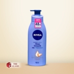 Nivea Shea Smooth 48 Hour Body Lotion For Dry Skin, 400 ml