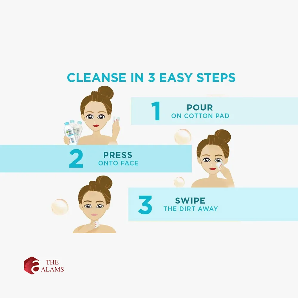 Garnier Micellar Cleansing Water For Sensitive Skin, 125 ml 2 Garnier Micellar Cleansing Water For Sensitive Skin, 125 ml - Image 2