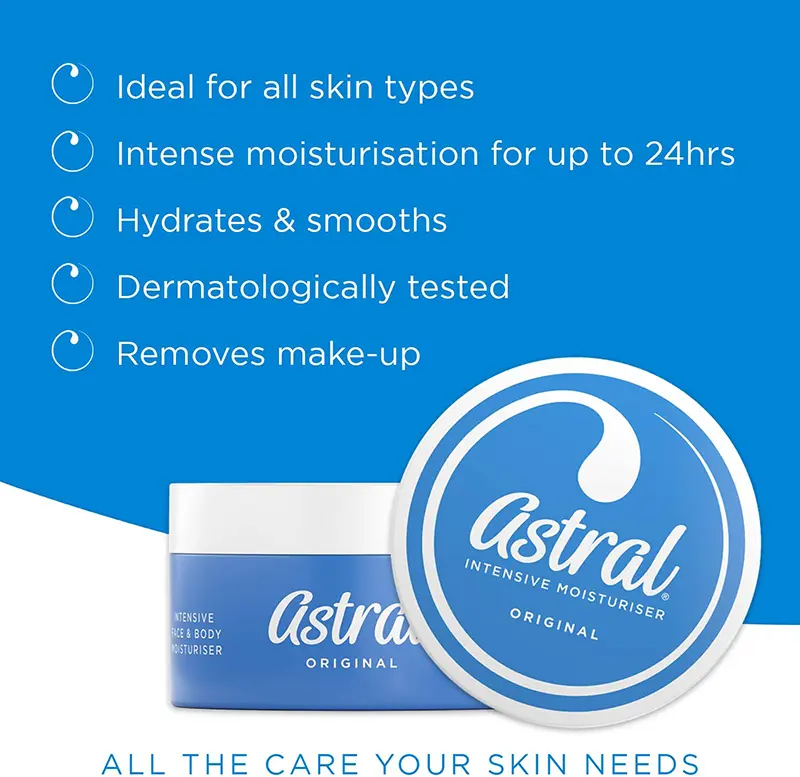 Astral Intensive Moisturiser For Very Dry Skin, 200 ml 4 Astral Intensive Moisturiser For Very Dry Skin, 200 ml - Image 4
