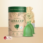 Leya Medical Grade Silicone Menstrual Cups, Set of 2