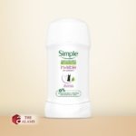 Simple Invisible Anti Perspirant Deodorant Stick, 40 Ml