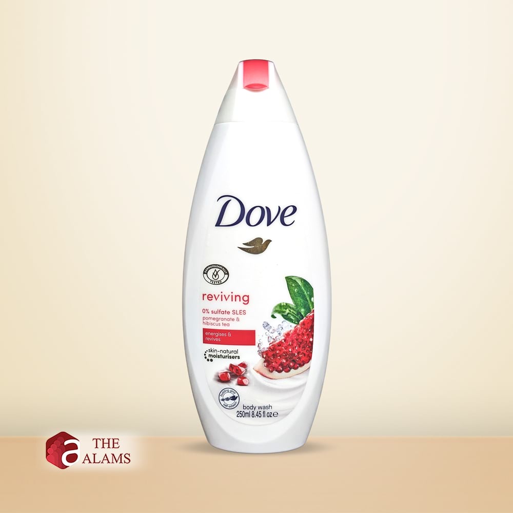 Dove Pomegranate And Hibiscus Tea Body Wash, 250 ml 1 Dove Pomegranate And Hibiscus Tea Body Wash, 250 ml