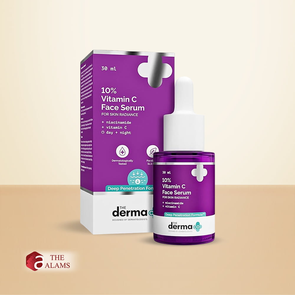 The Derma Co. 10% Vitamin C Serum For Dull Skin, 30 ml 1 The Derma Co. 10% Vitamin C Serum For Dull Skin, 30 ml
