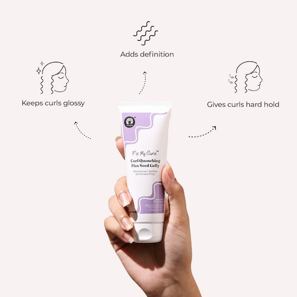 Fix My Curls Curl Quenching Flax Seed Gelly, 100 g 4 Fix My Curls Curl Quenching Flax Seed Gelly, 100 g - Image 4