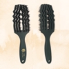 The Alams Curl Define Styling Hair Brush, Army Green 3 The Alams Curl Define Styling Hair Brush Army Green 1