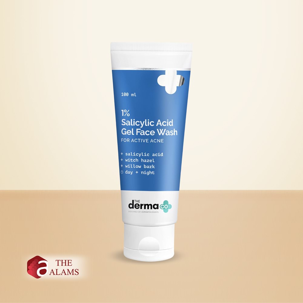 The Derma Co. 1% Salicylic Acid Gel Daily Face Wash For Acne, 100 ml 1 The Derma Co. 1% Salicylic Acid Gel Daily Face Wash For Acne, 100 ml