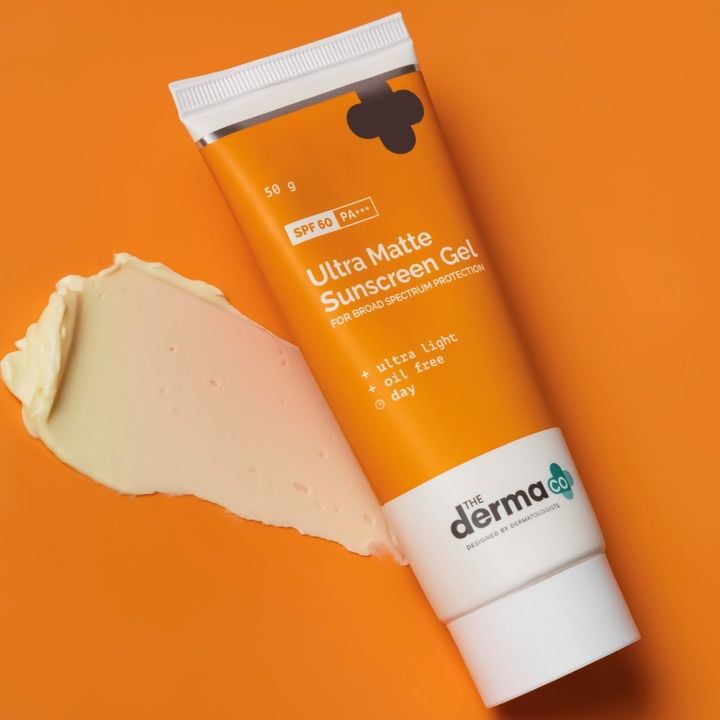 The Derma Co. Ultra Matte Sunscreen Gel SPF 60 PA+++, 50 g 2 The Derma Co. Ultra Matte Sunscreen Gel SPF 60 PA+++, 50 g - Image 2