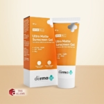 The Derma Co. Ultra Matte Sunscreen Gel SPF 60 PA+++, 50 g