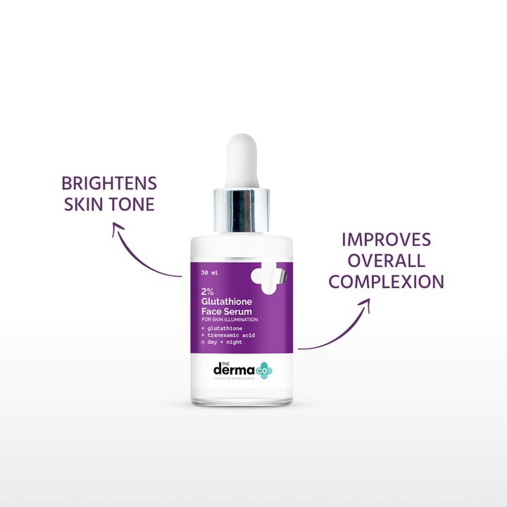 The Derma Co. 2% Glutathione Serum For Brightening, 30 ml 2 The Derma Co. 2% Glutathione Serum For Brightening, 30 ml