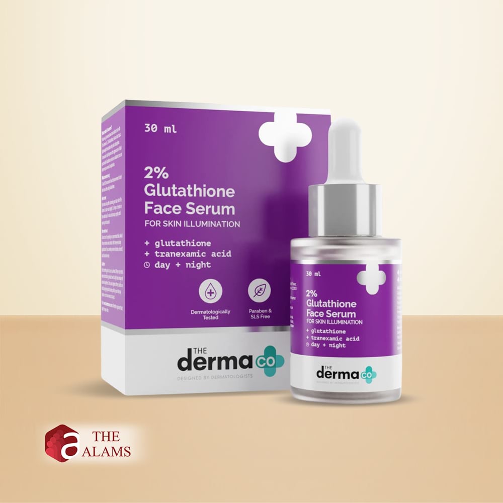 The Derma Co. 2% Glutathione Serum For Brightening, 30 ml 1 The Derma Co. 2% Glutathione Serum For Brightening, 30 ml