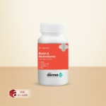 The Derma Co. Biotin And Multivitamin For Hair Growth, 30 Capsules