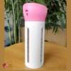 4 in 1 Cosmetic Dispenser Travel Bottle, 4 x 40 ml bottles, Color- Baby Pink