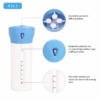 4 in 1 Cosmetic Dispenser Travel Bottle, 4 x 40 ml bottles, Color- Blue