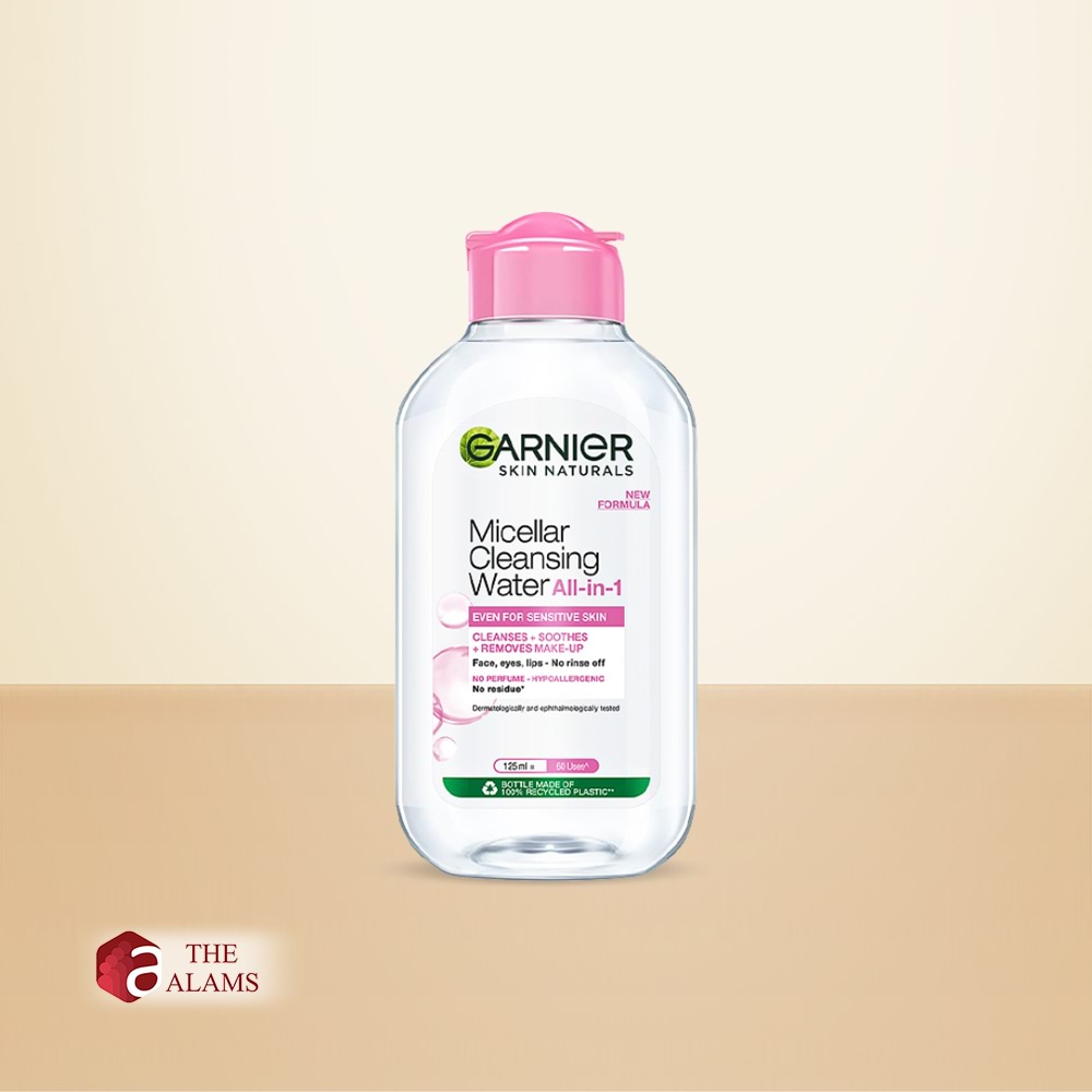 Garnier Micellar Cleansing Water For Sensitive Skin, 125 ml 1 Garnier Micellar Cleansing Water For Sensitive Skin, 125 ml