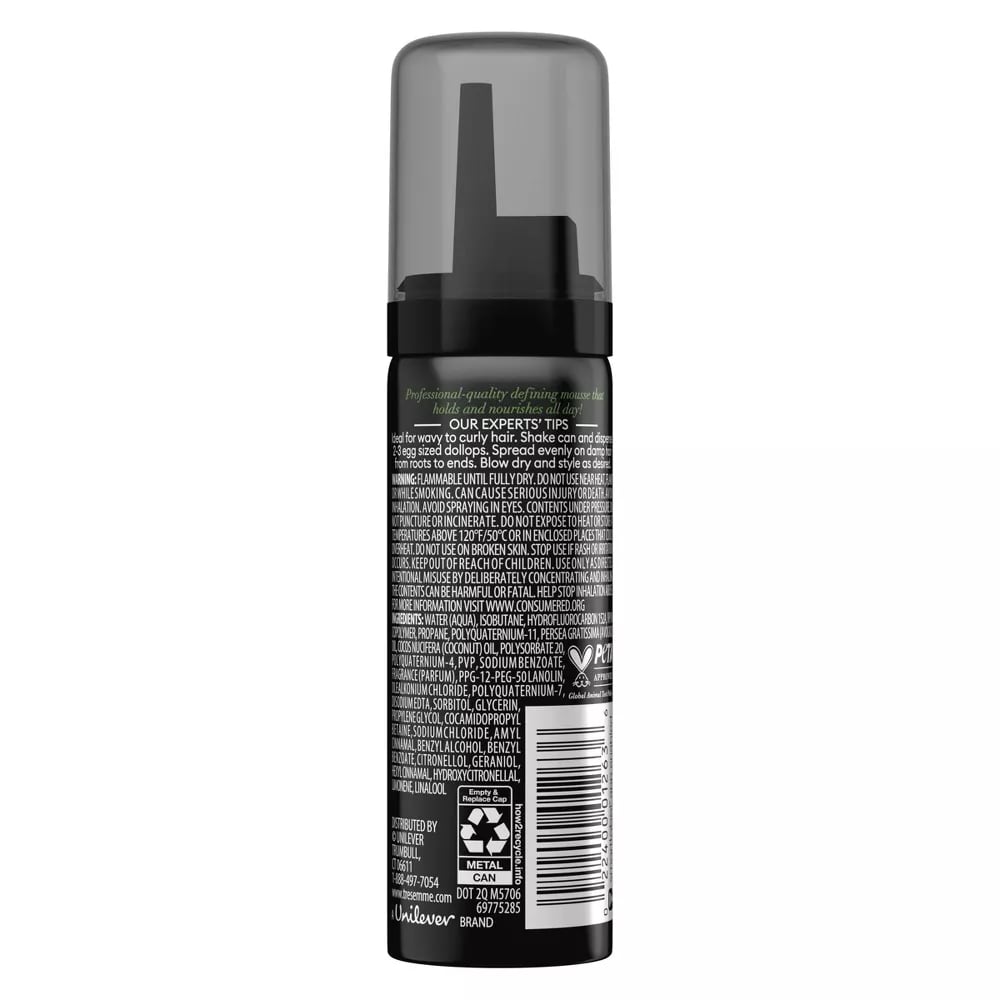 Tresemme Travel Size Bouncy Curls Hair Mousse, 56 g 2 Tresemme Flawless Curls Hair Mousse, 56 g