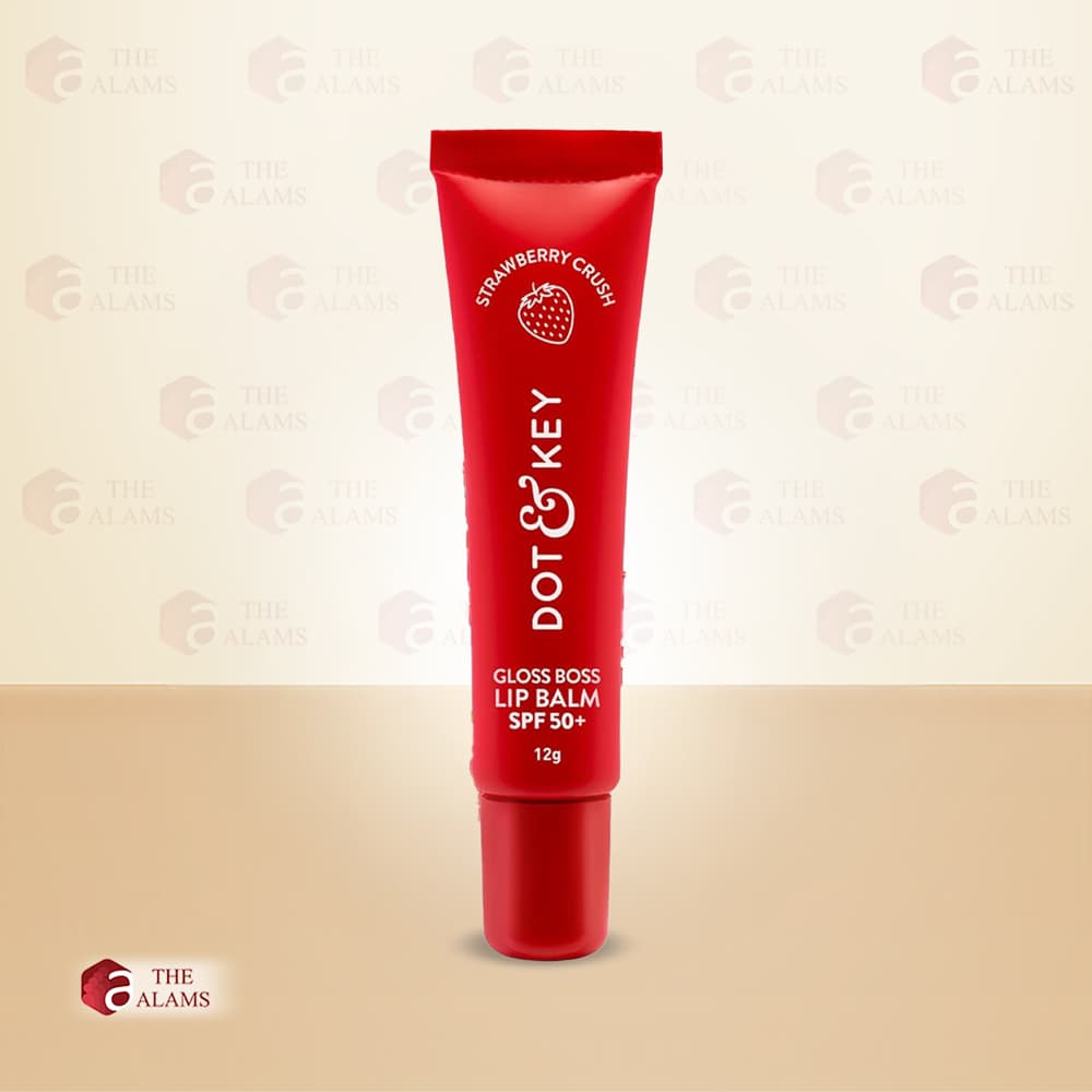 Dot & Key Gloss Boss Tinted Lip Balm SPF 50+- Strawberry Crush, 12 g 1 Dot & Key Gloss Boss Tinted Lip Balm SPF 50+- Strawberry Crush, 12 g