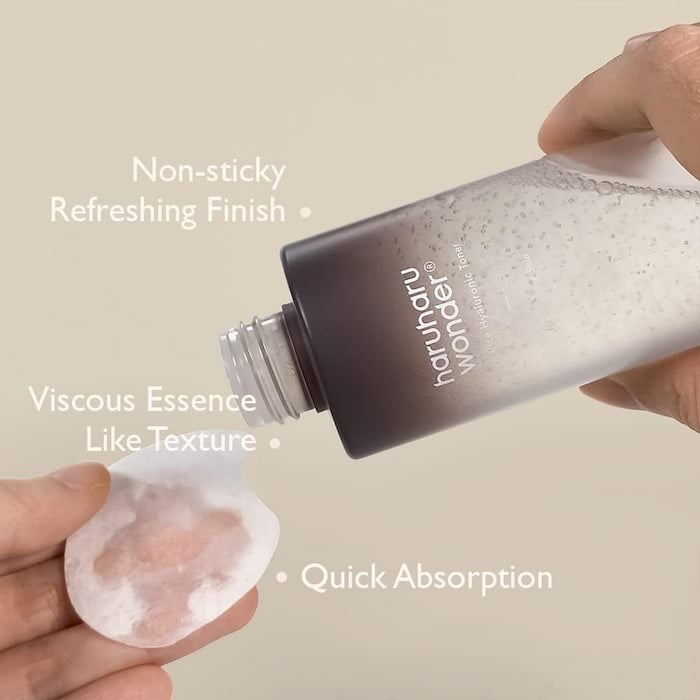 Haruharu Wonder Black Rice Hyaluronic Toner For Sensitive Skin, 150 ml 4 Haruharu Wonder Black Rice Hyaluronic Toner For Sensitive Skin, 150 ml - Image 4