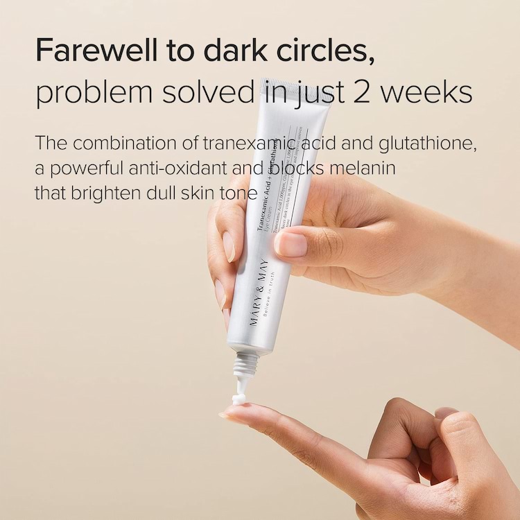 Mary & May Tranexamic Acid + Glutathione Eye Cream Mini, 12 g 2 Mary & May Tranexamic Acid + Glutathione Eye Cream