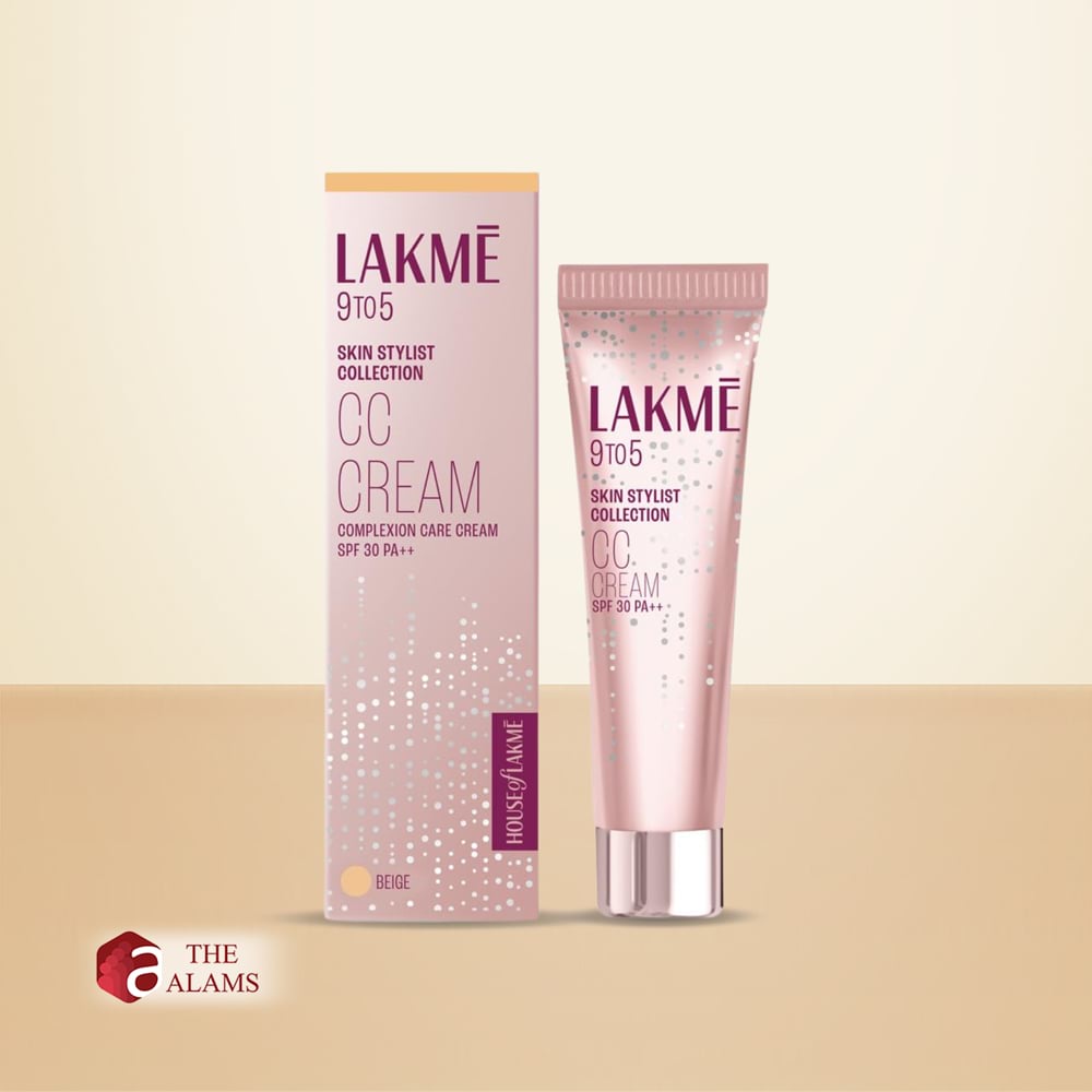 Lakme 9 To 5 CC Cream SPF 30 PA++ 01 Beige, 30 g 1 Lakme 9 To 5 CC Cream SPF 30 PA++ 01 Beige, 30 g