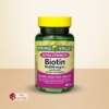 Spring Valley Extra Strength Biotin Plus Keratin Tablets Dietary Supplement 10000 Mcg 60 Tablets