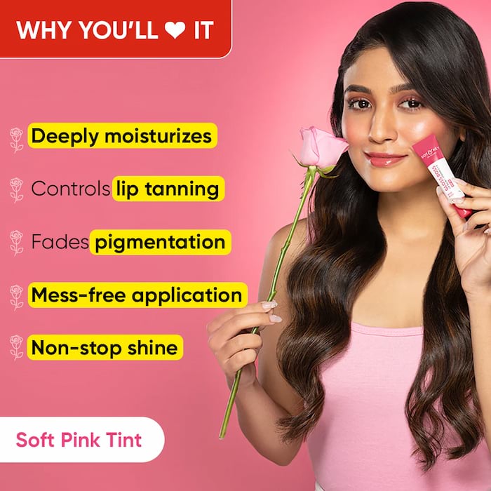 Dot & Key Gloss Boss Tinted Lip Balm SPF 50- Rose Blush, 12 g 5 Dot & Key Gloss Boss Tinted Lip Balm SPF 50- Rose Blush, 12 g - Image 5