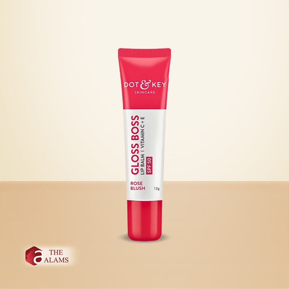 Dot & Key Gloss Boss Tinted Lip Balm SPF 50- Rose Blush, 12 g 1 Dot & Key Gloss Boss Tinted Lip Balm SPF 50- Rose Blush, 12 g