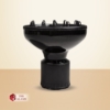 Universal Hairdryer Diffuser Attachment Color Black
