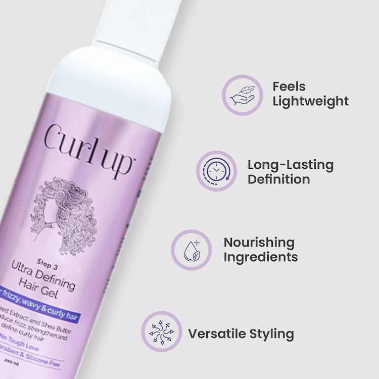 Curl Up Ultra Defining Hair Gel, 100 ml 2 Curl Up Ultra Defining Hair Gel, 100 ml - Image 2