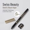 Swiss Beauty Bold Black 2 In 1 Kajal And Liner 3