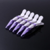 Duckbill Hair Clips Set of 5 pcs Purple And White 1