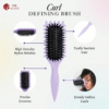 Defined Curl Styling Hair Brush Lavender 4