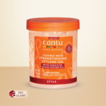 Cantu Jamaican Black Castor Oil Strengthening Styling Hair Gel, 524 g